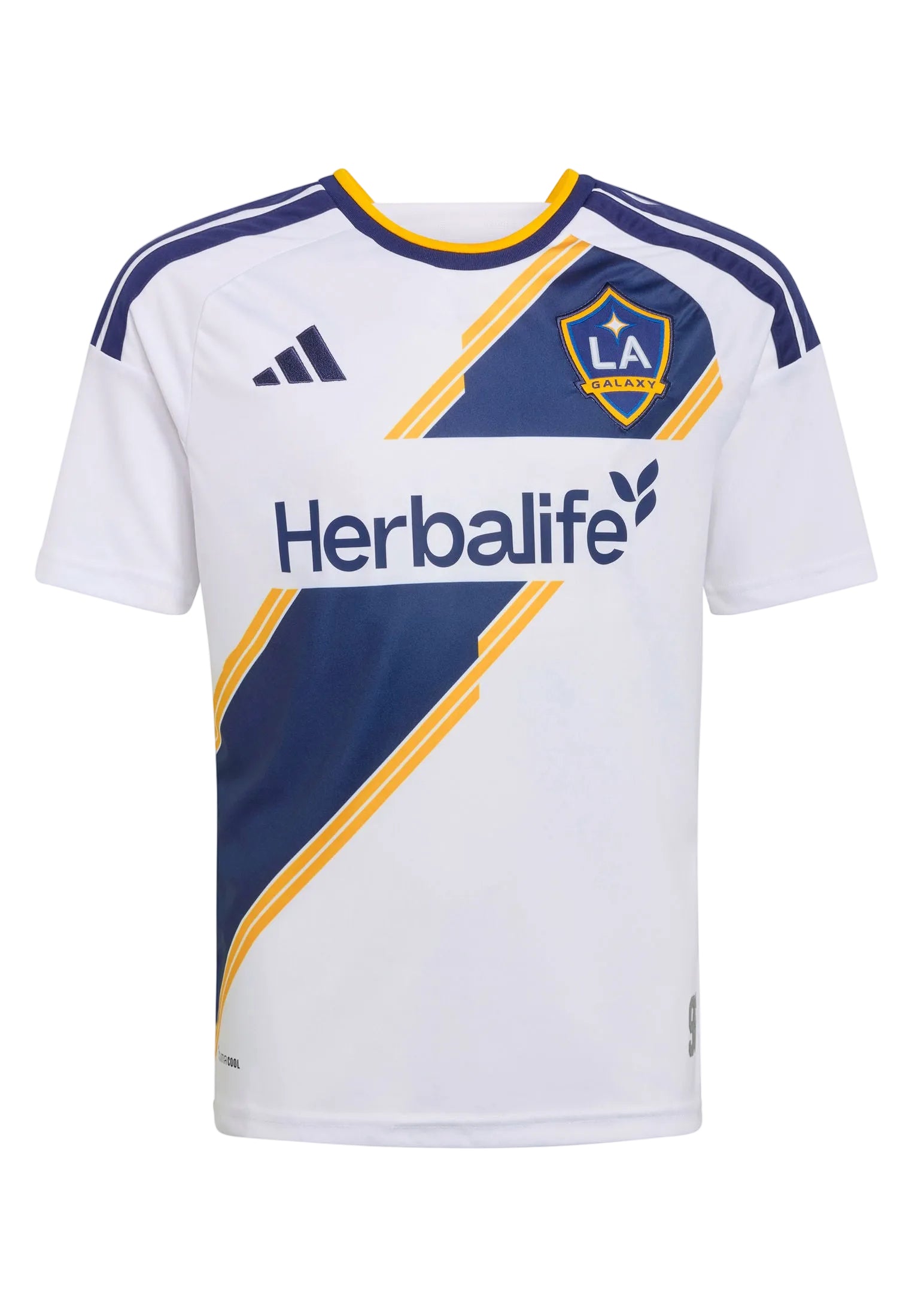 LA Galaxy Youth adidas 26/27 Replica White VeloCITY Primary Kit Jersey