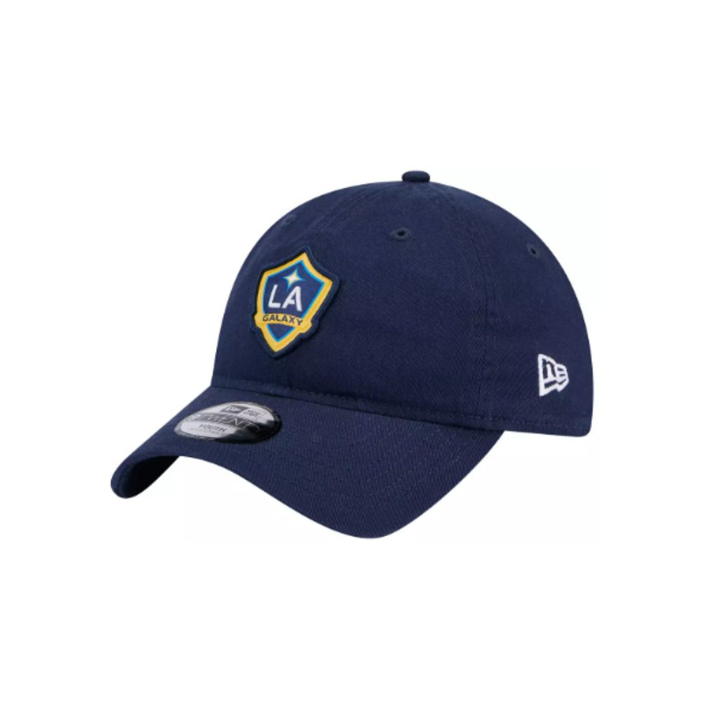 LA Galaxy Youth 920 Primary Logo Dad Hat - Navy